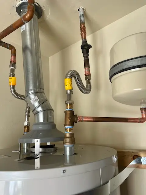 Water heater installation and plumbing repair in Harper